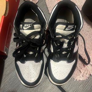 Black & white panda dunks